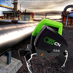 Использование труборезов электрических ZDCN ZD240