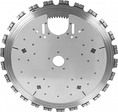 Направляющая шина и режущее алмазное кольцо бесщеточного электрического кольцереза Messer BL-400 Направляющая шина и режущее алмазное кольцо бесщеточного электрического кольцереза Messer BL-400
