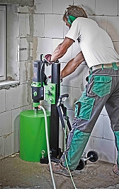 Применение двигателя алмазного бурения Eibenstock EBM 352/3 Применение двигателя алмазного бурения Eibenstock EBM 352/3